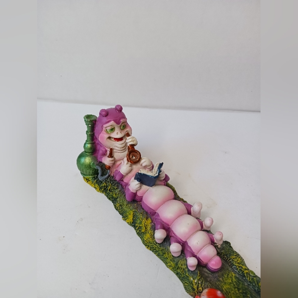 Alice in Wonderland Caterpillar Mushroom Incense Stick holder home fragrence